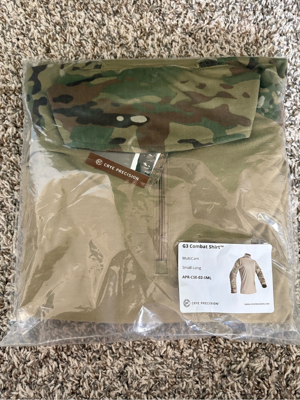 Crye Precision G3 Combat Shirt - Multicam size Small Long